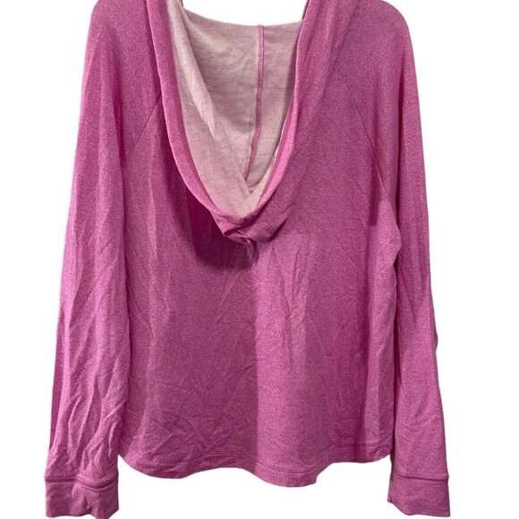 Koolaburra by UGG Light & Airy French Lounge Hoodie w/ Packets Women's Pink S - Picture 7 of 10